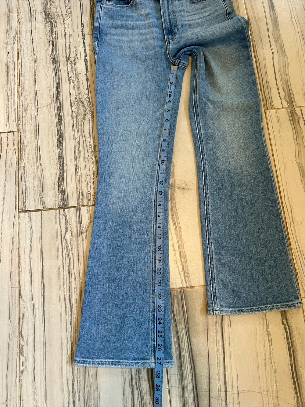 EUC Paige Claudine High Rise Ankle Flare Jeans in Persona - Picture 9 of 16